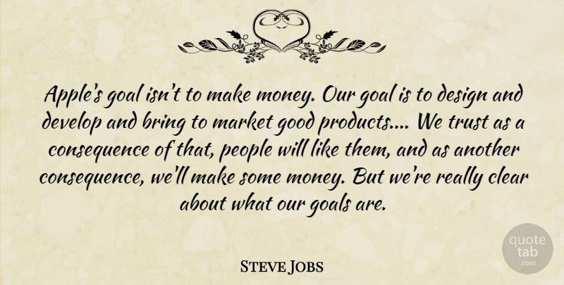 Steve Jobs Quote About Apples, Goal, People: Apples Goal Isnt To Make...