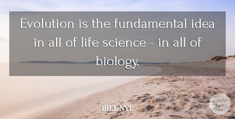 Ray Comfort Quote About Ideas, Fundamentals, Evolution: Evolution Is The Fundamental Idea...