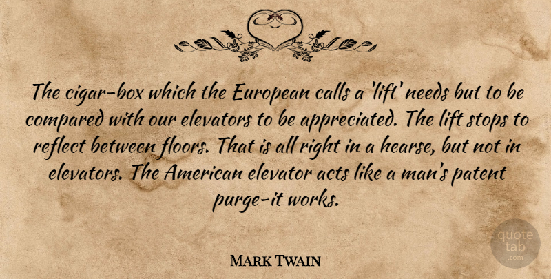 Mark Twain Quote About Science, Men, Europe: The Cigar Box Which The...