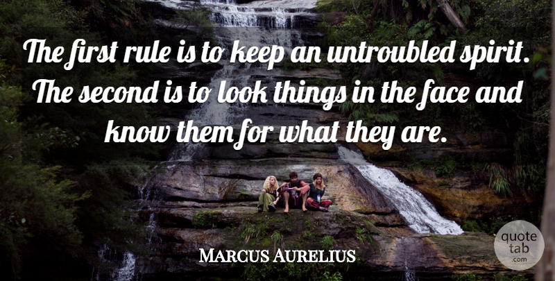 Marcus Aurelius Quote About Motivational, Track, Inspirational Running: The First Rule Is To...