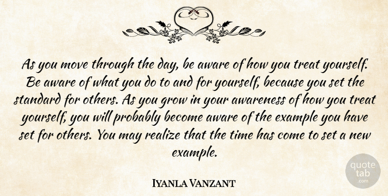 Iyanla Vanzant Quote About Moving, May, Example: As You Move Through The...