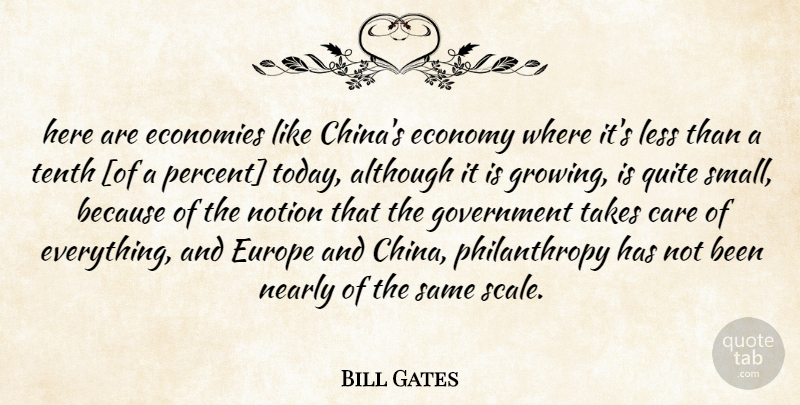 Bill Gates Quote About Government, Europe, Growing: Here Are Economies Like Chinas...