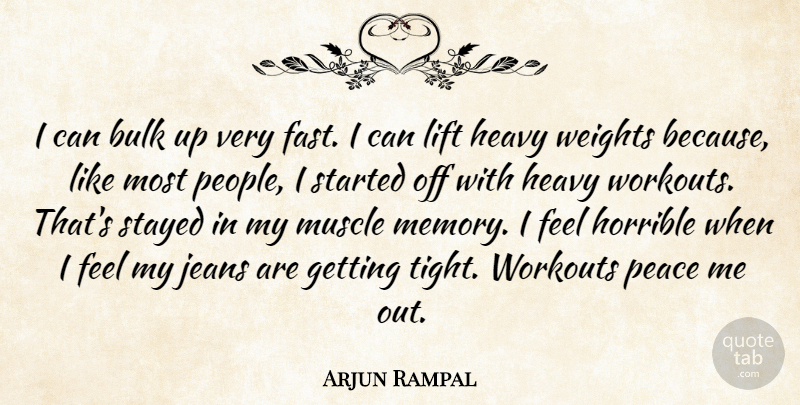 Arjun Rampal Quote About Workout, Memories, Jeans: I Can Bulk Up Very...