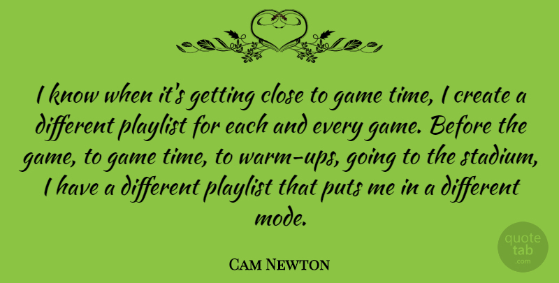 Cam Newton Quote About Close, Puts, Time: I Know When Its Getting...