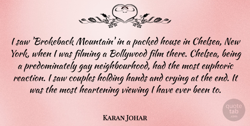 Karan Johar Quote About New York, Couple, Gay: I Saw Brokeback Mountain In...