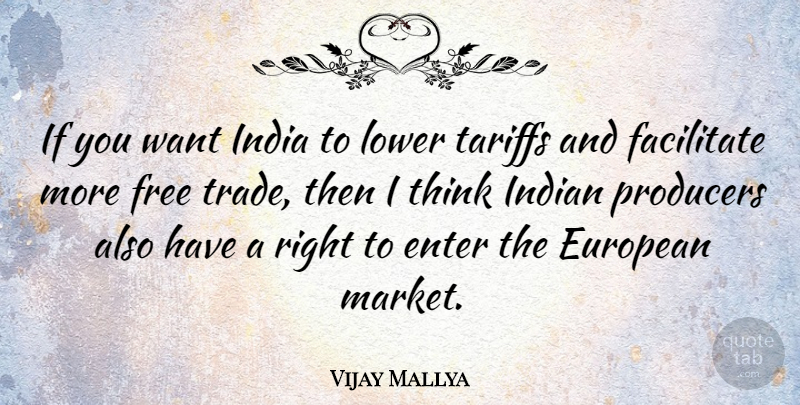Vijay Mallya Quote About Thinking, Want, Tariffs: If You Want India To...