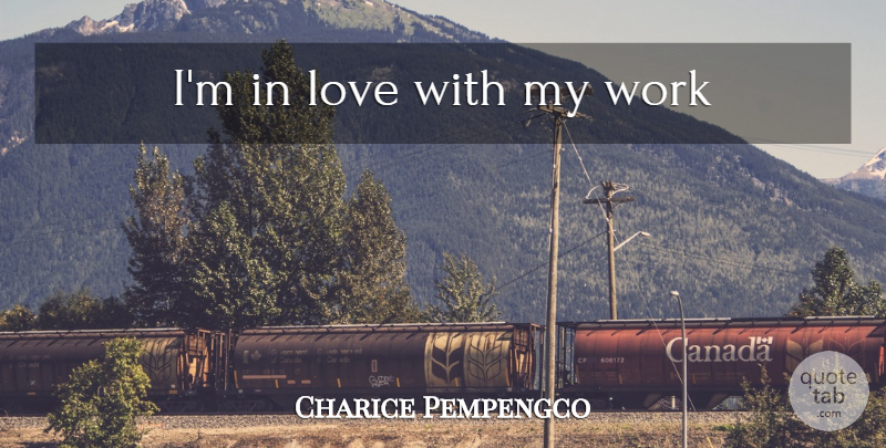 Charice Pempengco Quote About undefined: Im In Love With My...