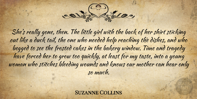 Suzanne Collins Quote About Girl, Ducks, Gone: Shes Really Gone Then The...